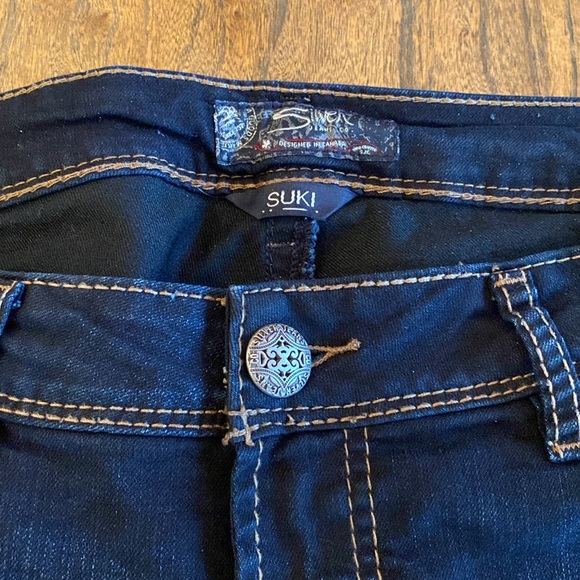 Suki Mid Straight Silver Jeans - w32/l30 - Picture 4 of 8